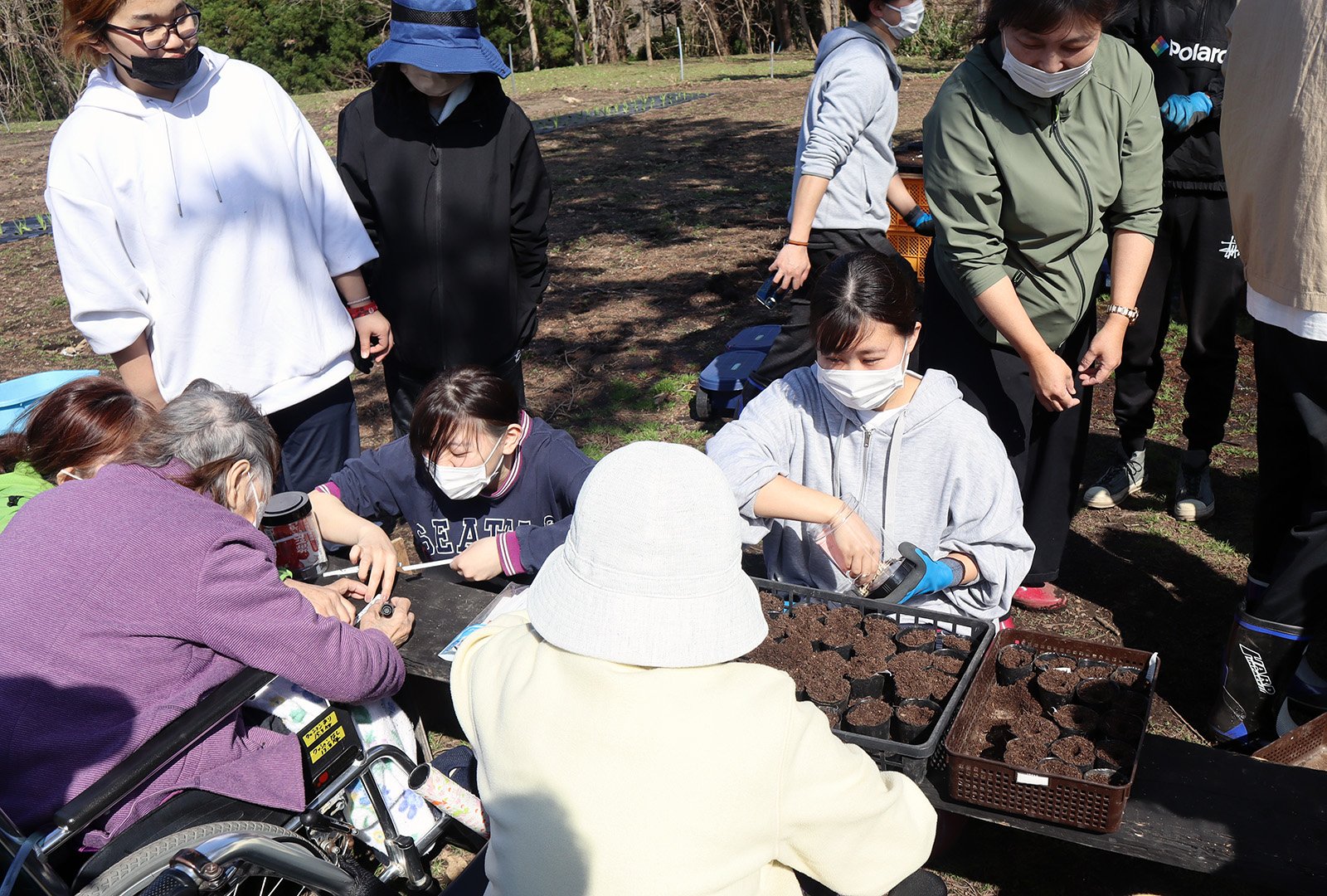 「介護過程Ⅰ」のフィールドワークを行いました（4/10）