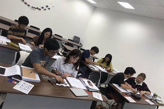 留学レポート：台湾・南台科技大学・授業風景