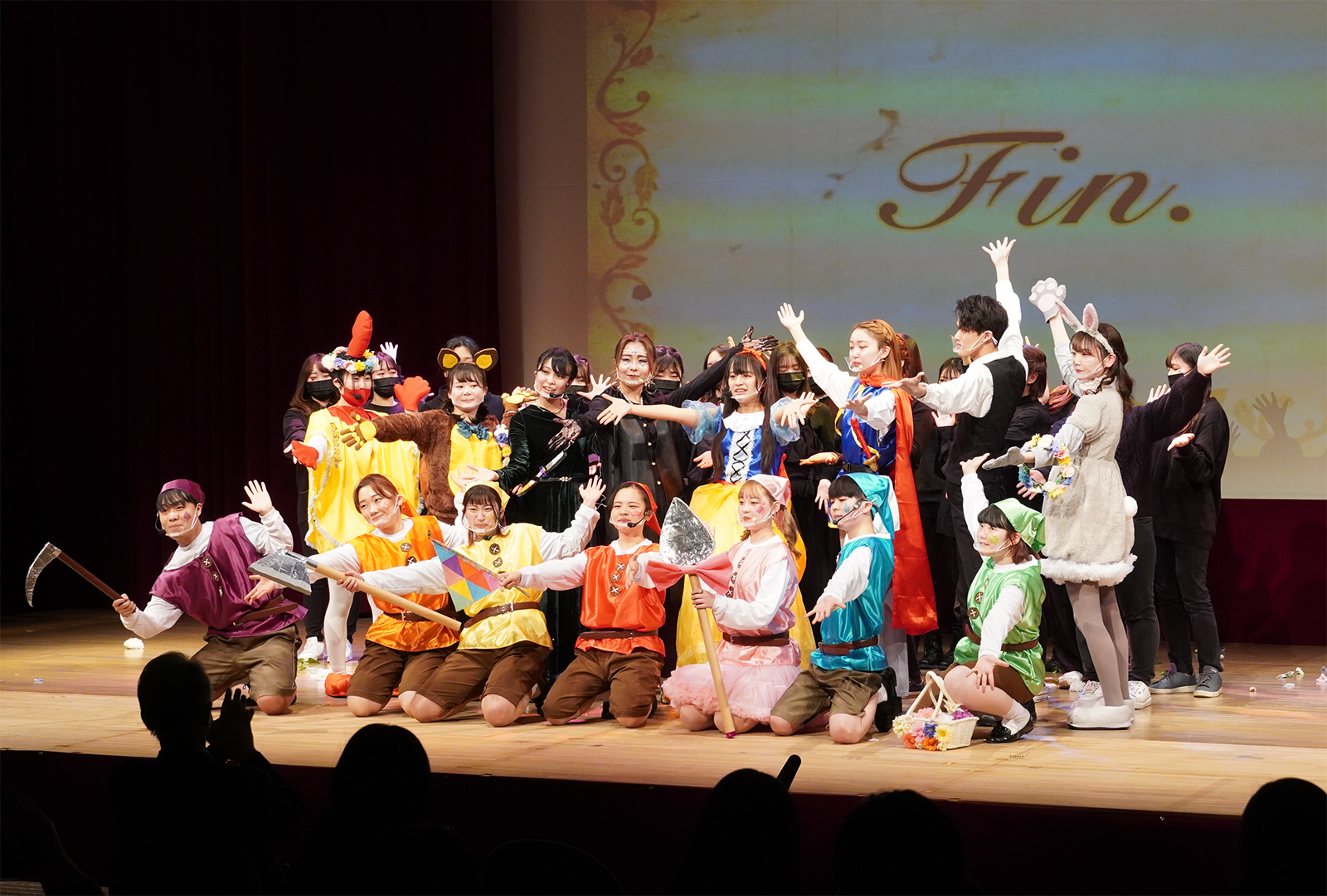 幼児保育学科51期生　ミュージカル公演「白雪姫」（2021/12/18）開催しました