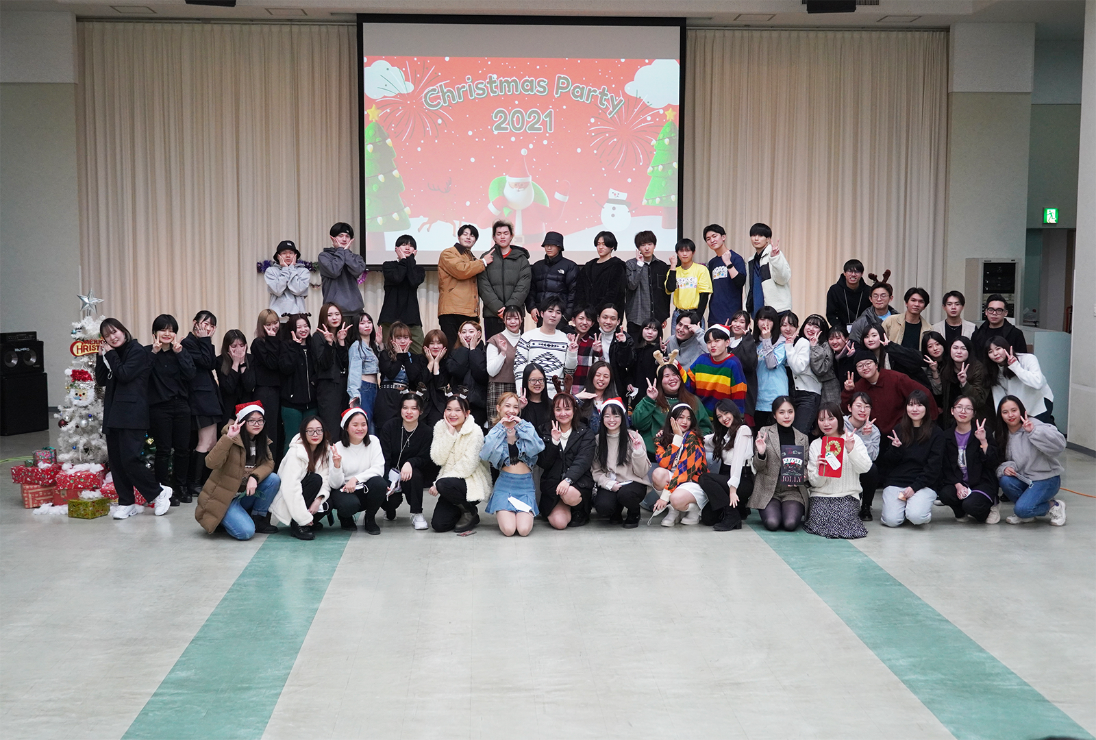 Foreign Students Association主催のクリスマスパーティー2021を開催しました