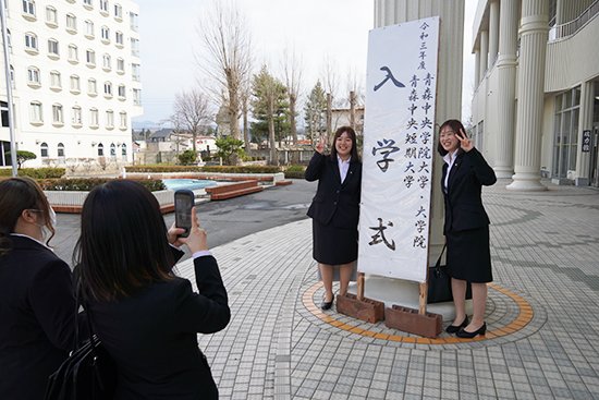 入学式の様子