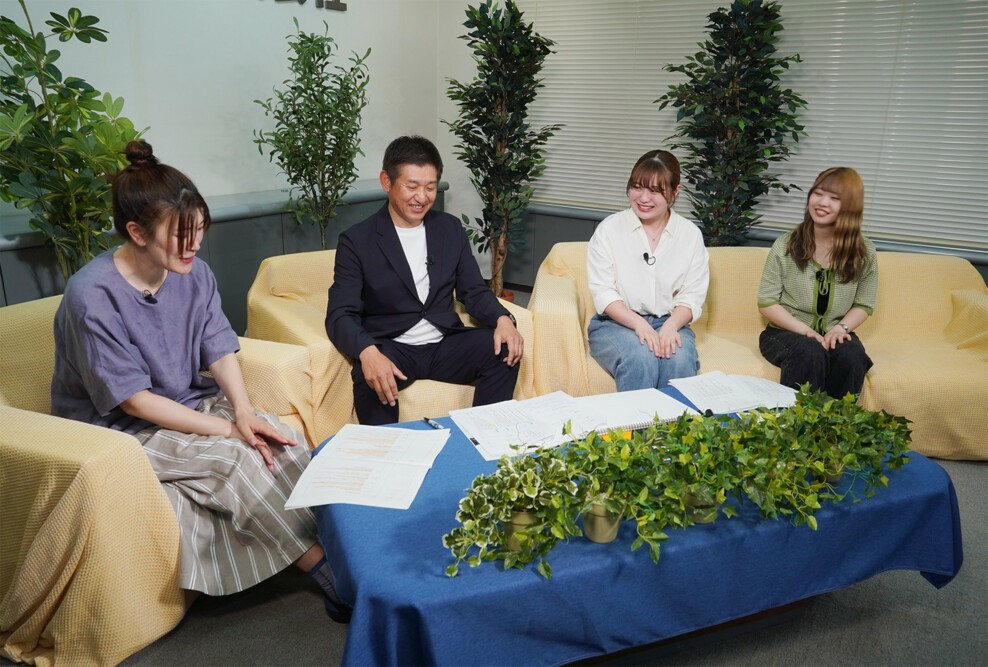 青森市広報番組「AomoLIVE SPECIAL」に幼児保育学科の学生が出演しました（2024/06/29）