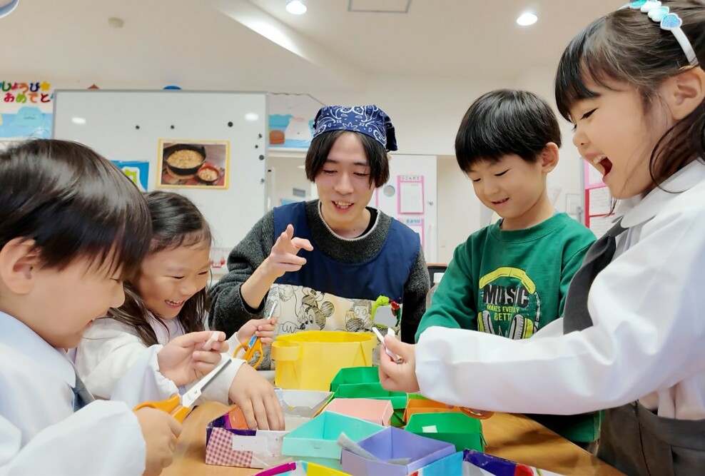 附属第一幼稚園で食育活動を行いました（2025/11/10）