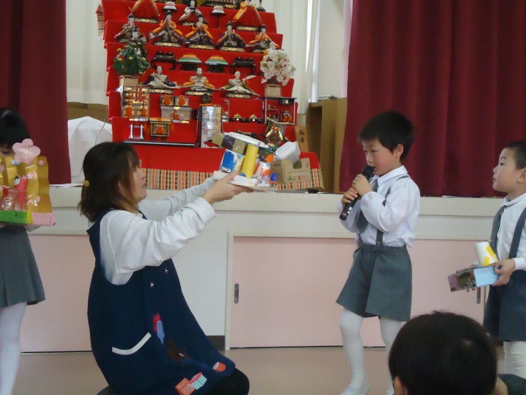 ひなまつり会の様子