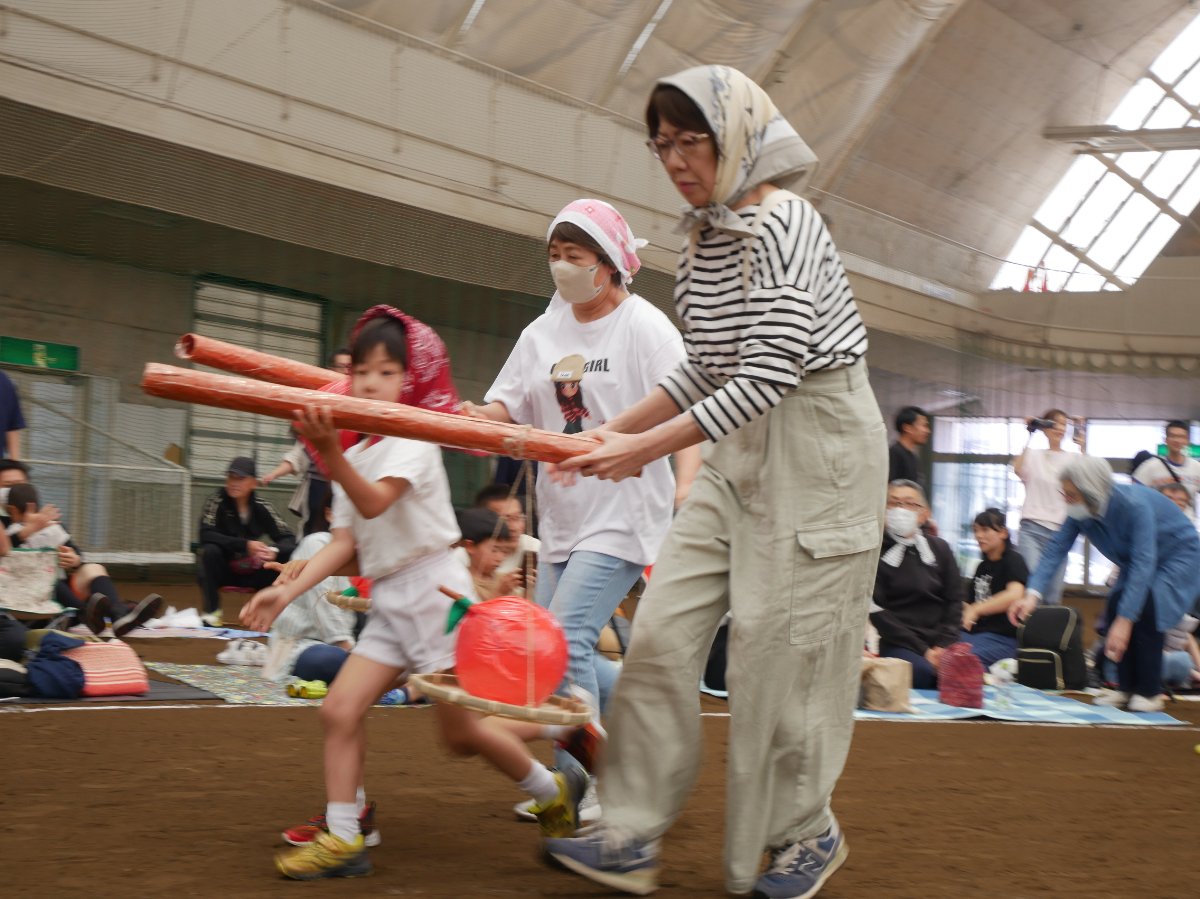 頑張った運動会