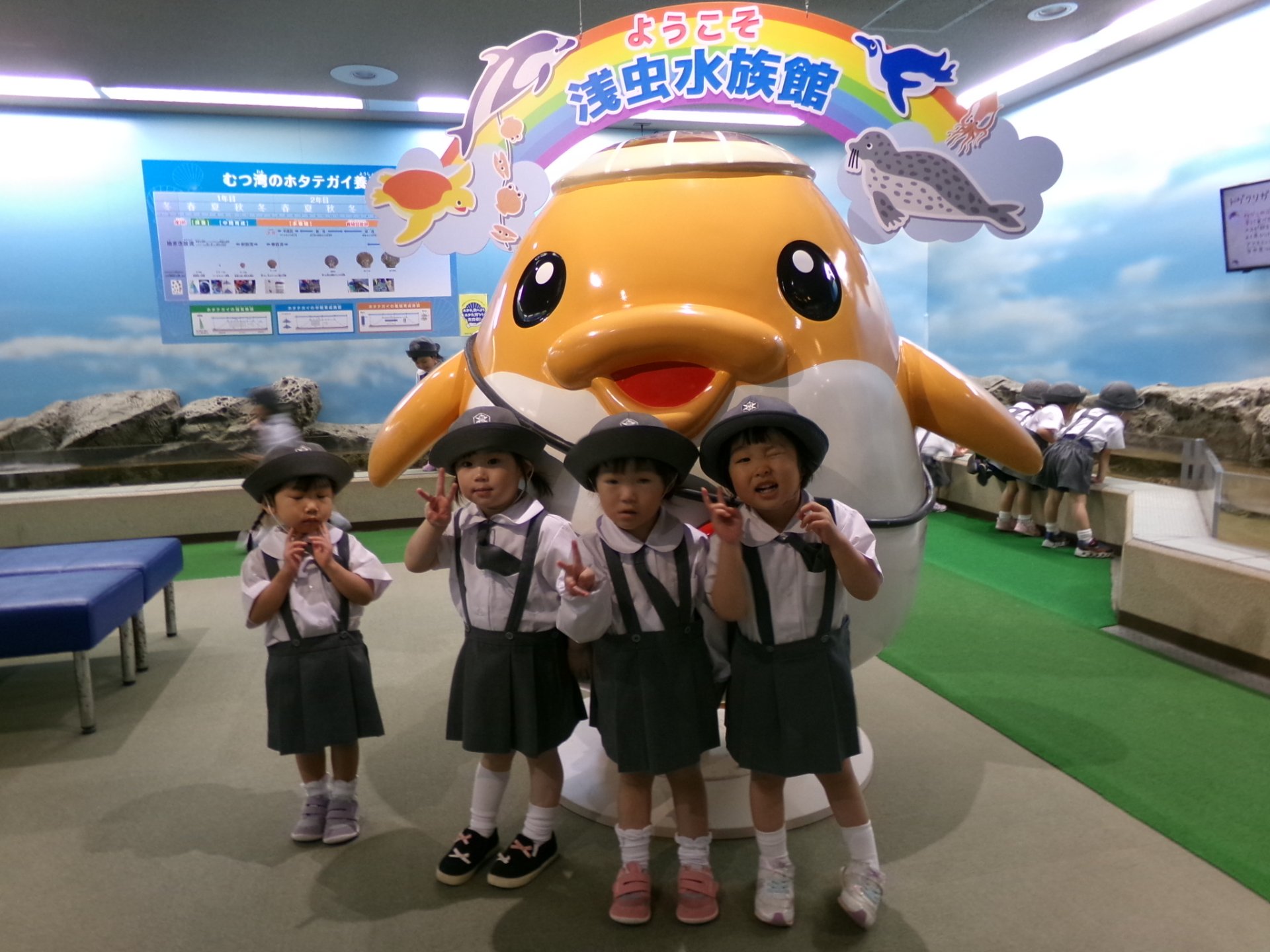 ○o。.水族館見学.。o○