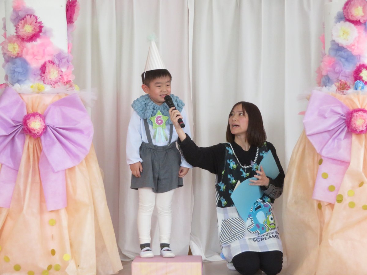 ４月誕生会～音楽でお祝いだ♩～