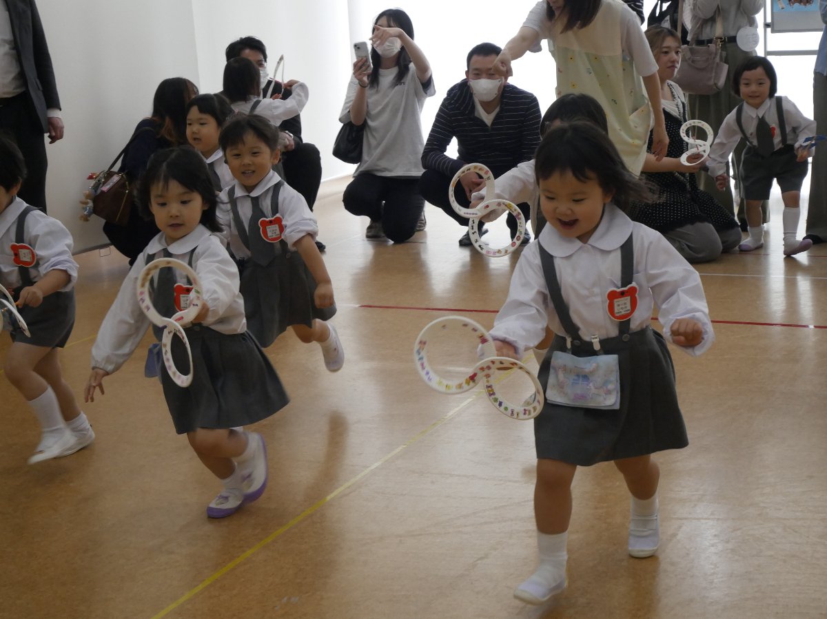 春の保育参観