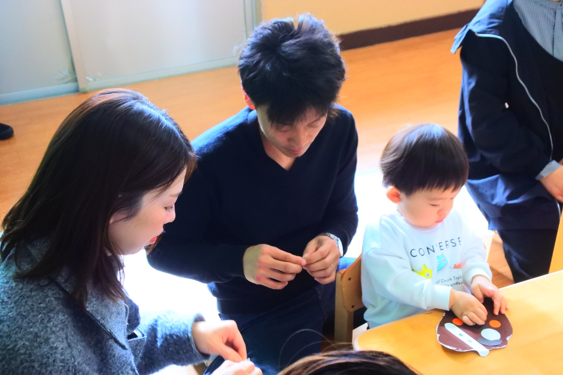 保育参観　１歳児うぐいす組