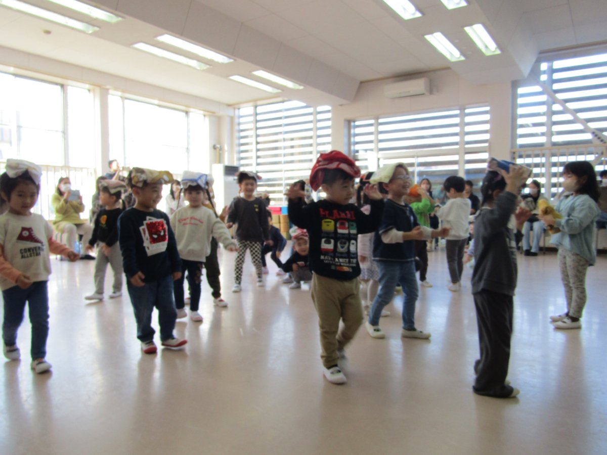 ☆年少組　保育参観☆　～タオルでいろいろあそび‼～