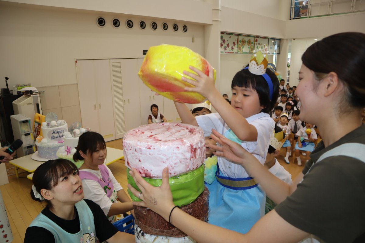 ８月誕生会