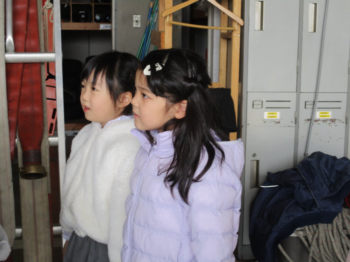 年長組★社会見学～消防士さんってすごい！～