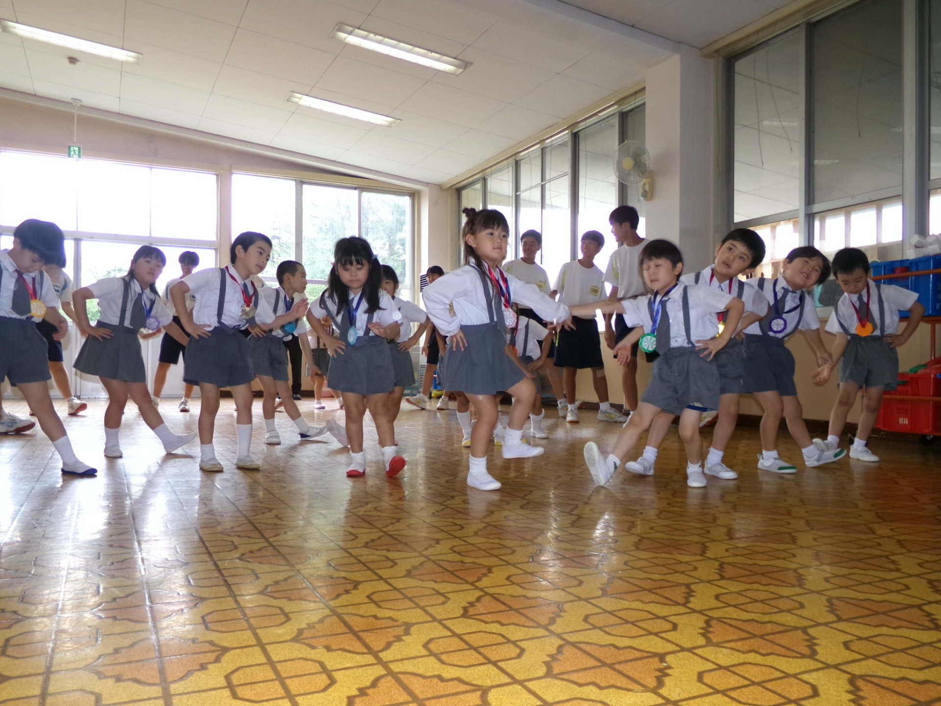 東中学校の皆さんと交流会♪