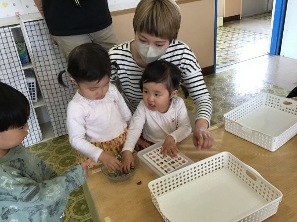 春の保育参観