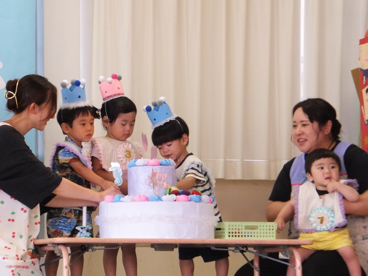 ✩8月誕生会✩