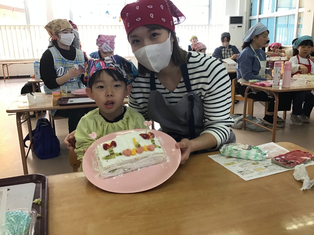 父母と教師の会「親子クッキング」