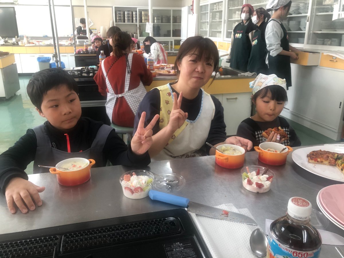第4回ＰＴＡ研修会「親子クッキング♪」