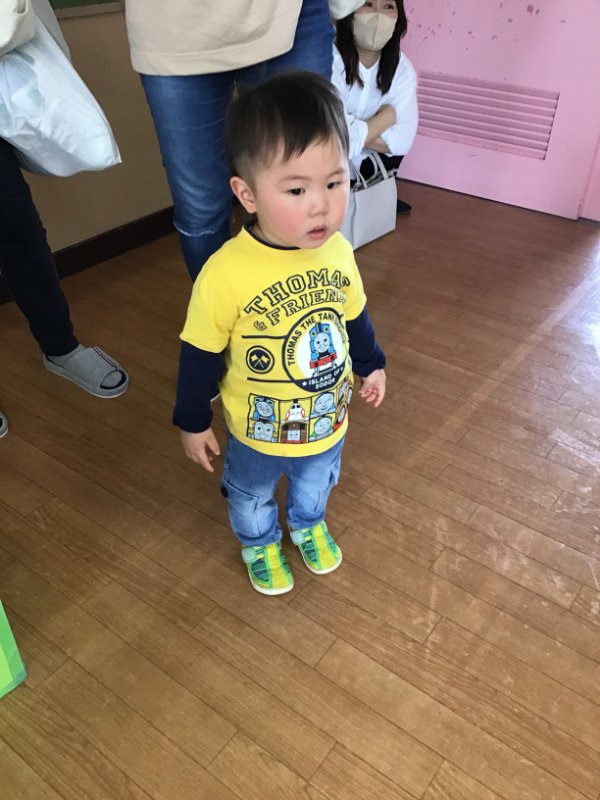 春の保育参観