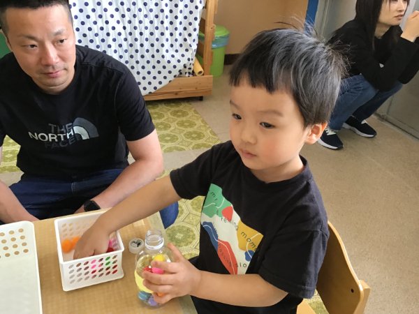 春の保育参観