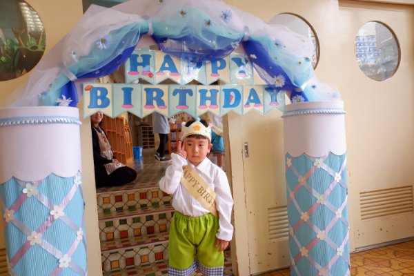 ５月　みんなでおいわい誕生会
