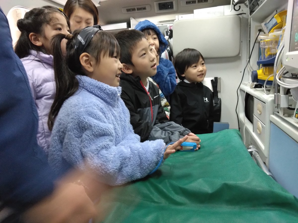 年長組★社会見学～消防士さんってすごい！～