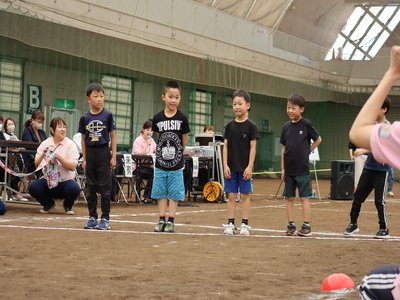 小学生も参加して迫力ある走りを見せてくれました