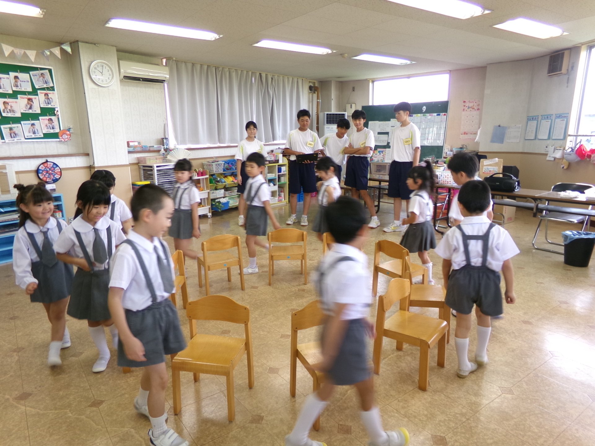 東中学校の皆さんと交流会♪