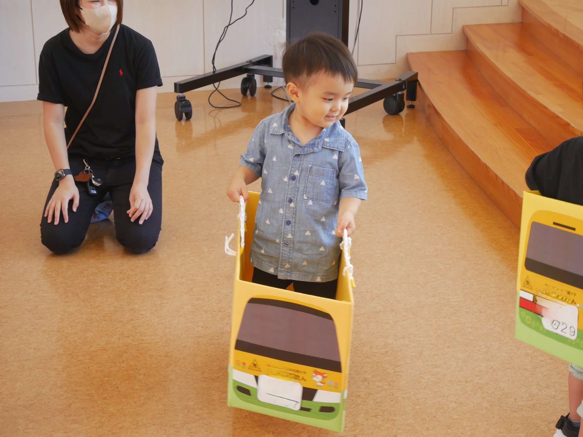 親子で遊ぼう～バスに乗って出発！！～