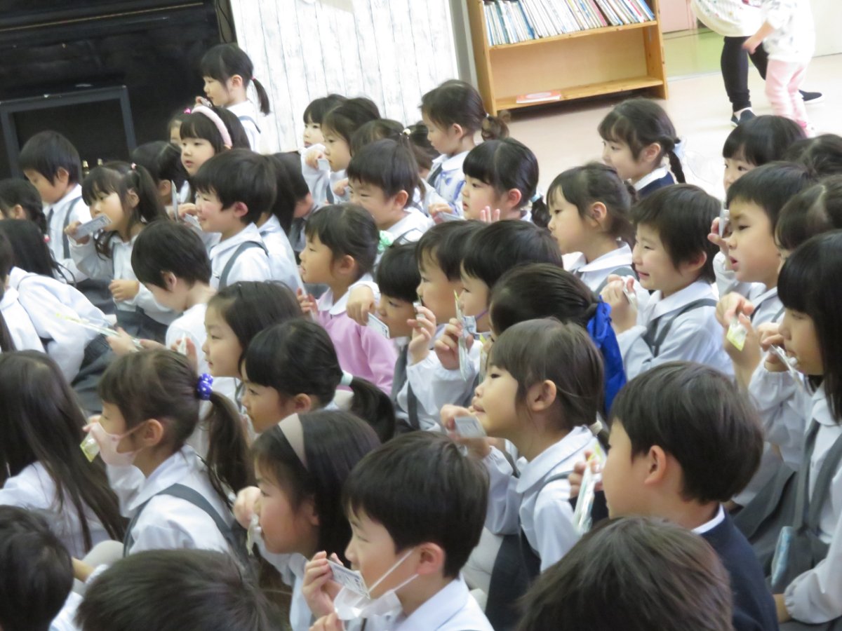 キワニスクラブさんの紙芝居読み聞かせ♪