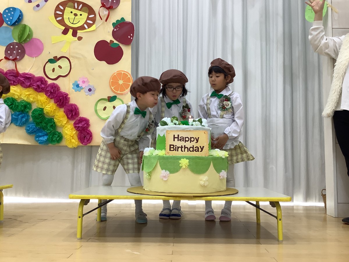 ✿4月　誕生会✿