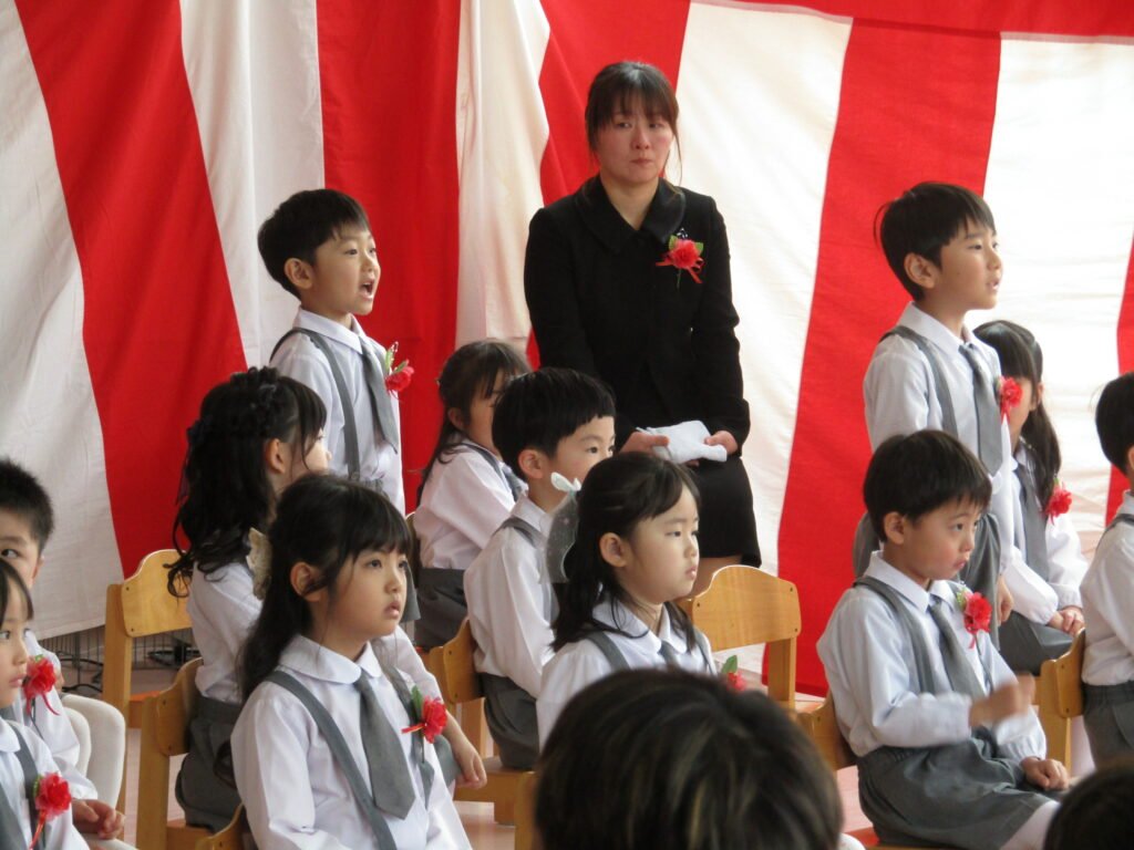卒園児によるお別れの言葉