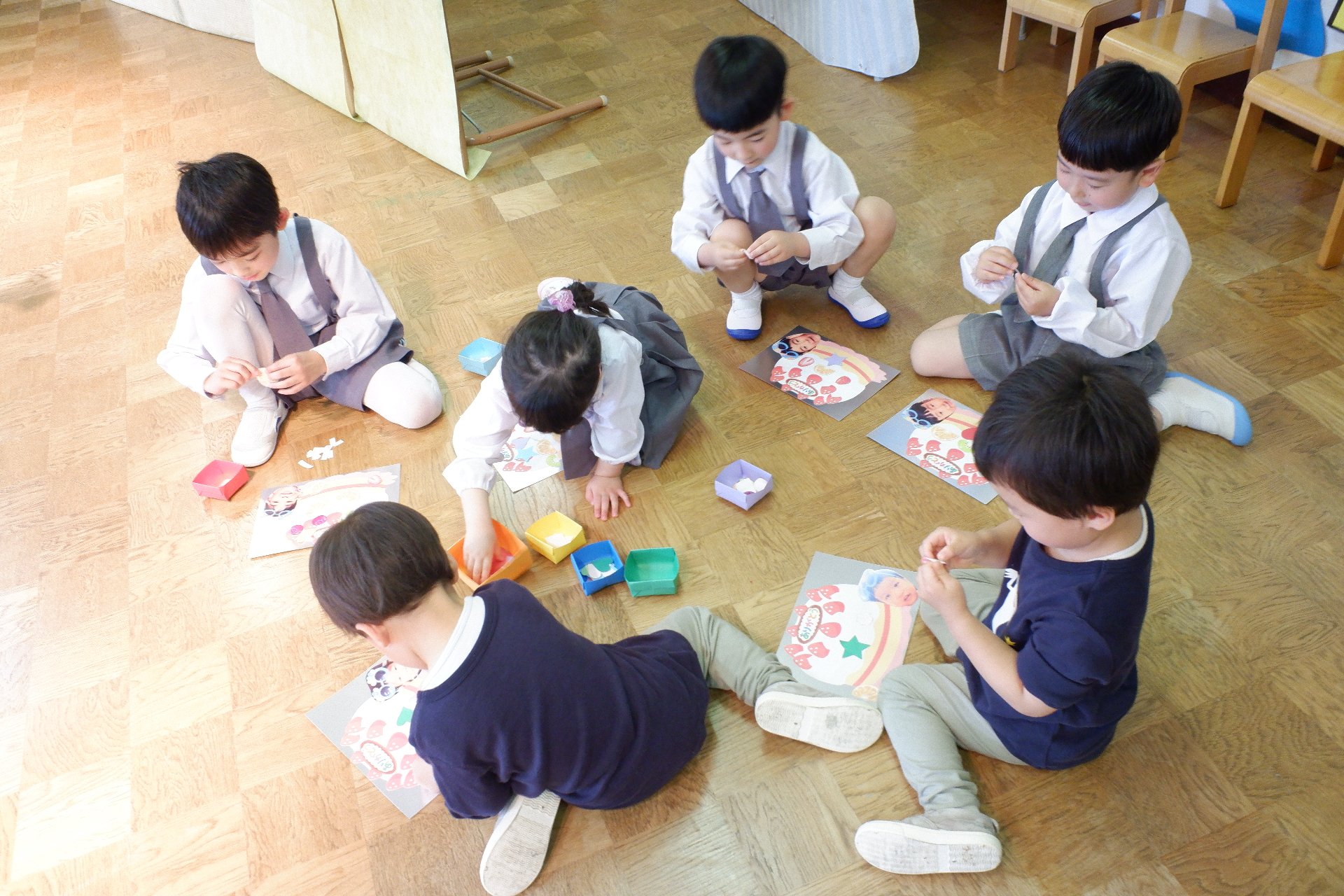 ５月　みんなでおいわい誕生会