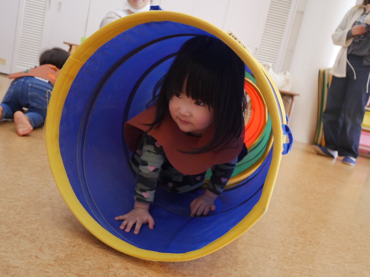 親子で遊ぼう　～アンパンマンに変身しよう～