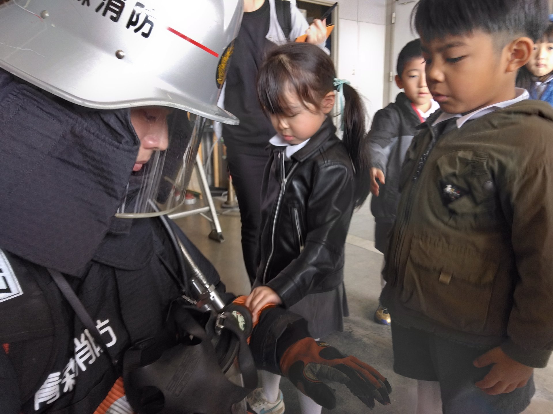 年長組★社会見学～消防士さんってすごい！～
