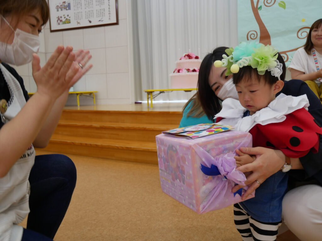 ミニ誕生会の様子