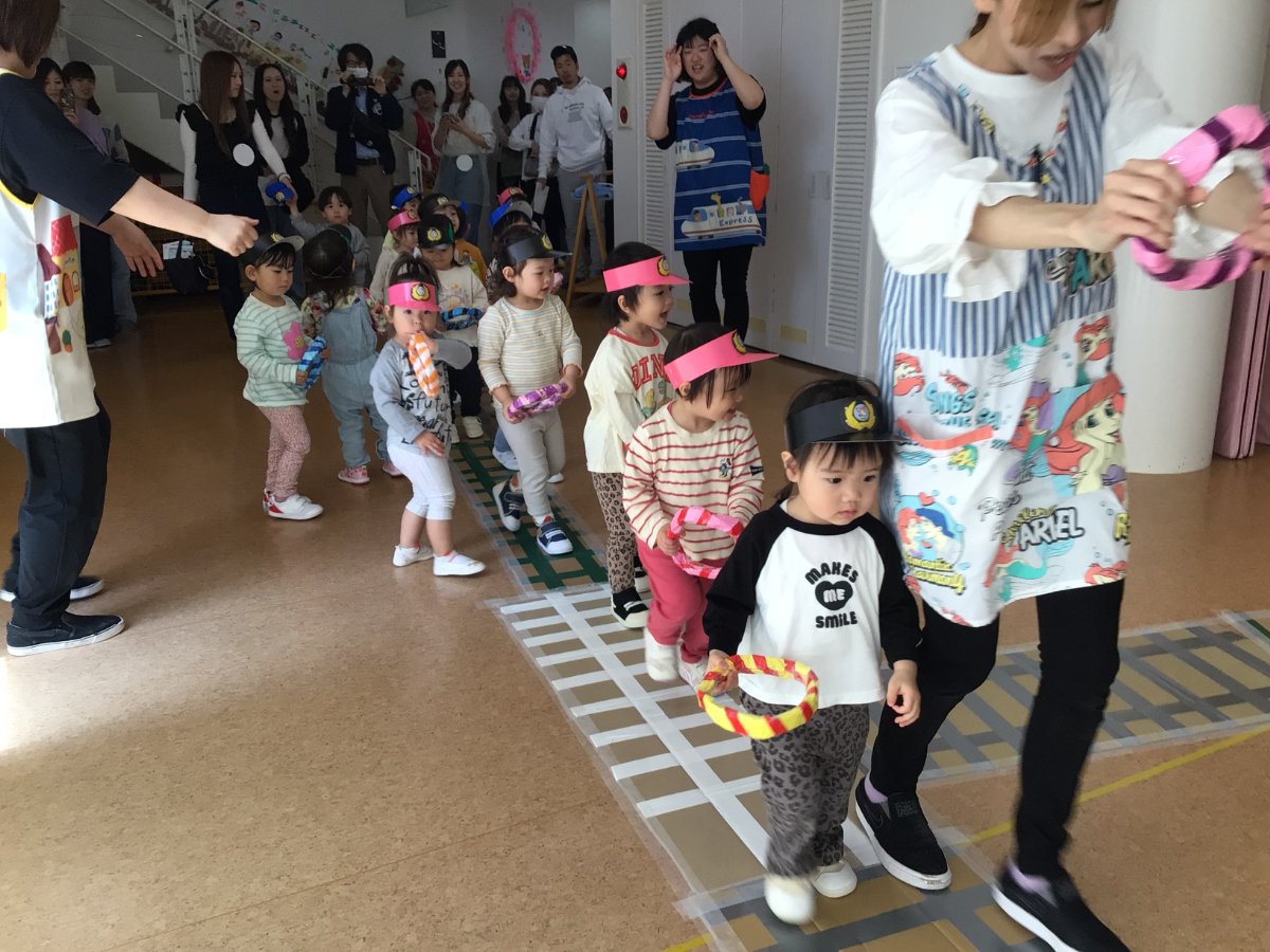 春の保育参観