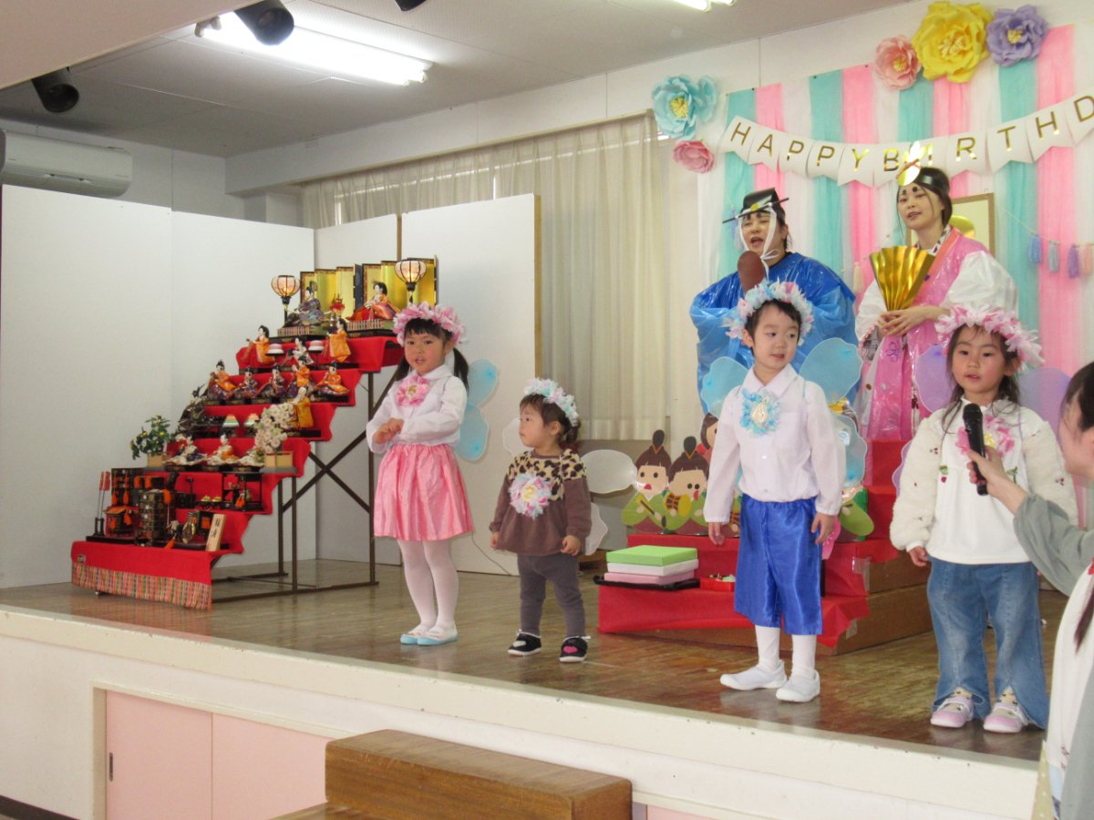 ✩３月　ひなまつり誕生会✩