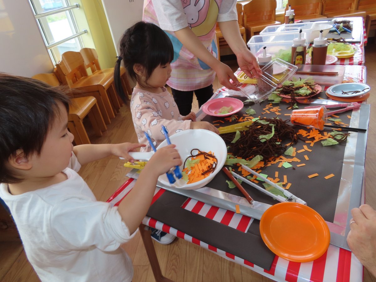 いちご組　春の保育参観