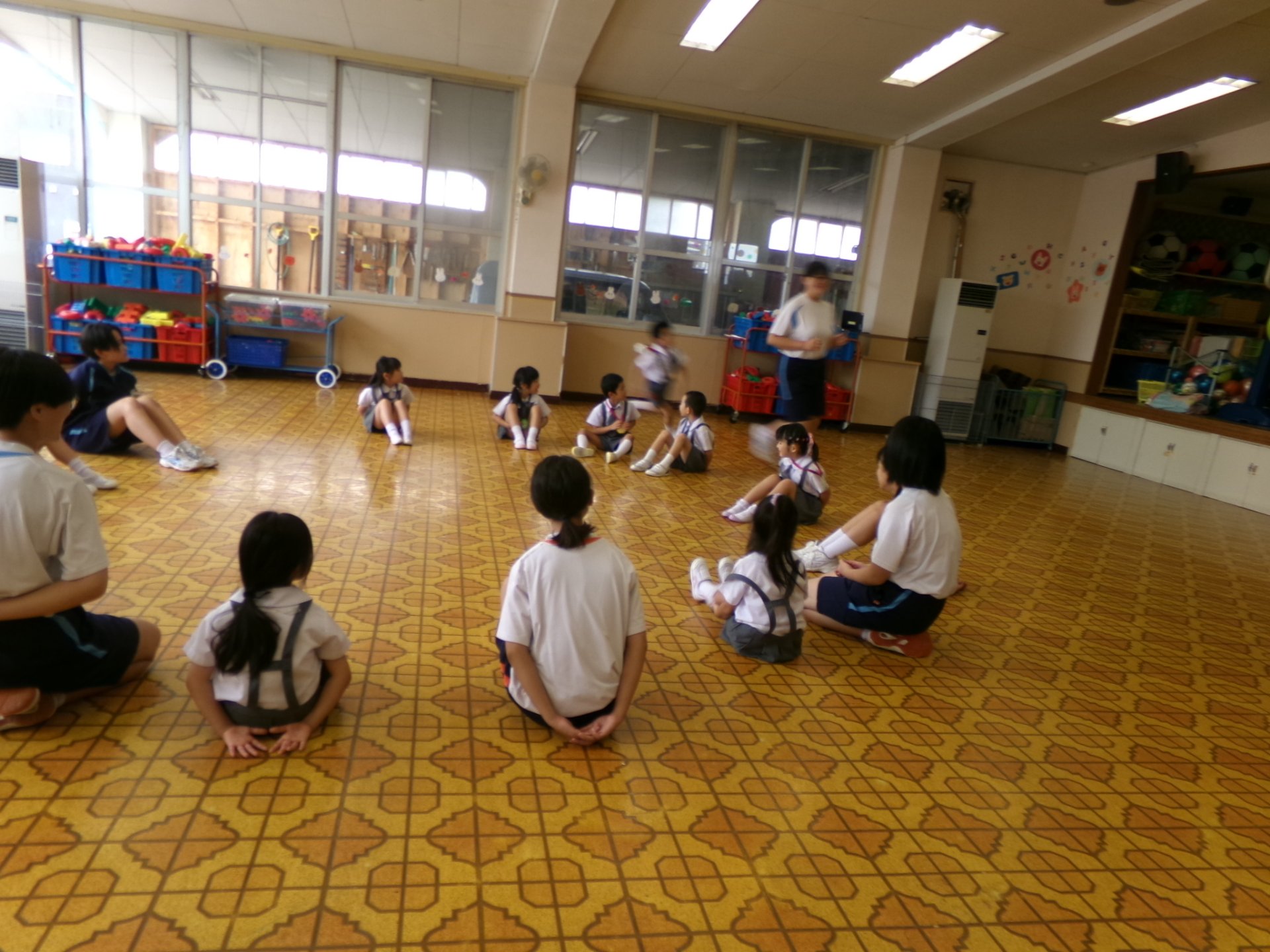 東中学校の皆さんと交流会♪