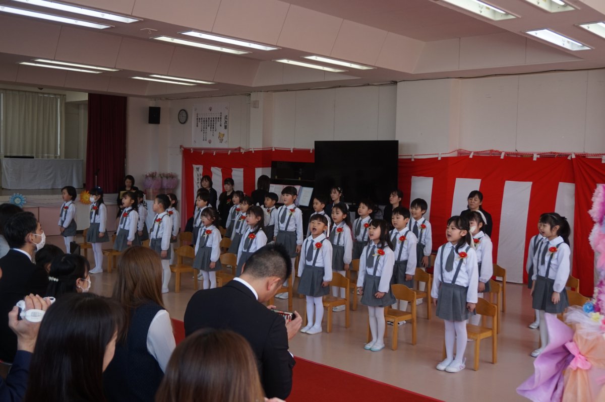 第46回卒園証書授与式★～りんご組さんおめでとう～