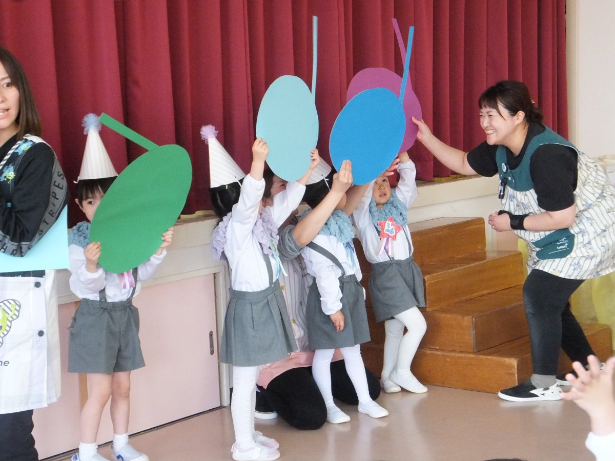 ４月誕生会～音楽でお祝いだ♩～