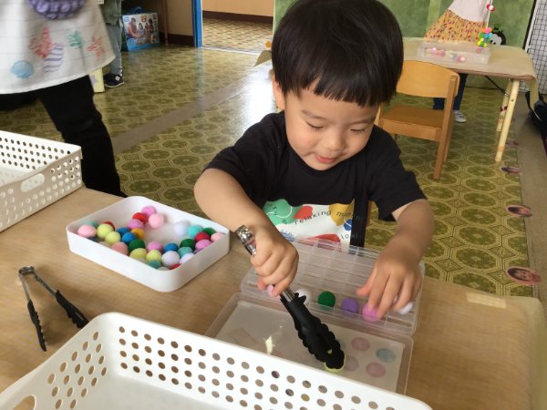 春の保育参観