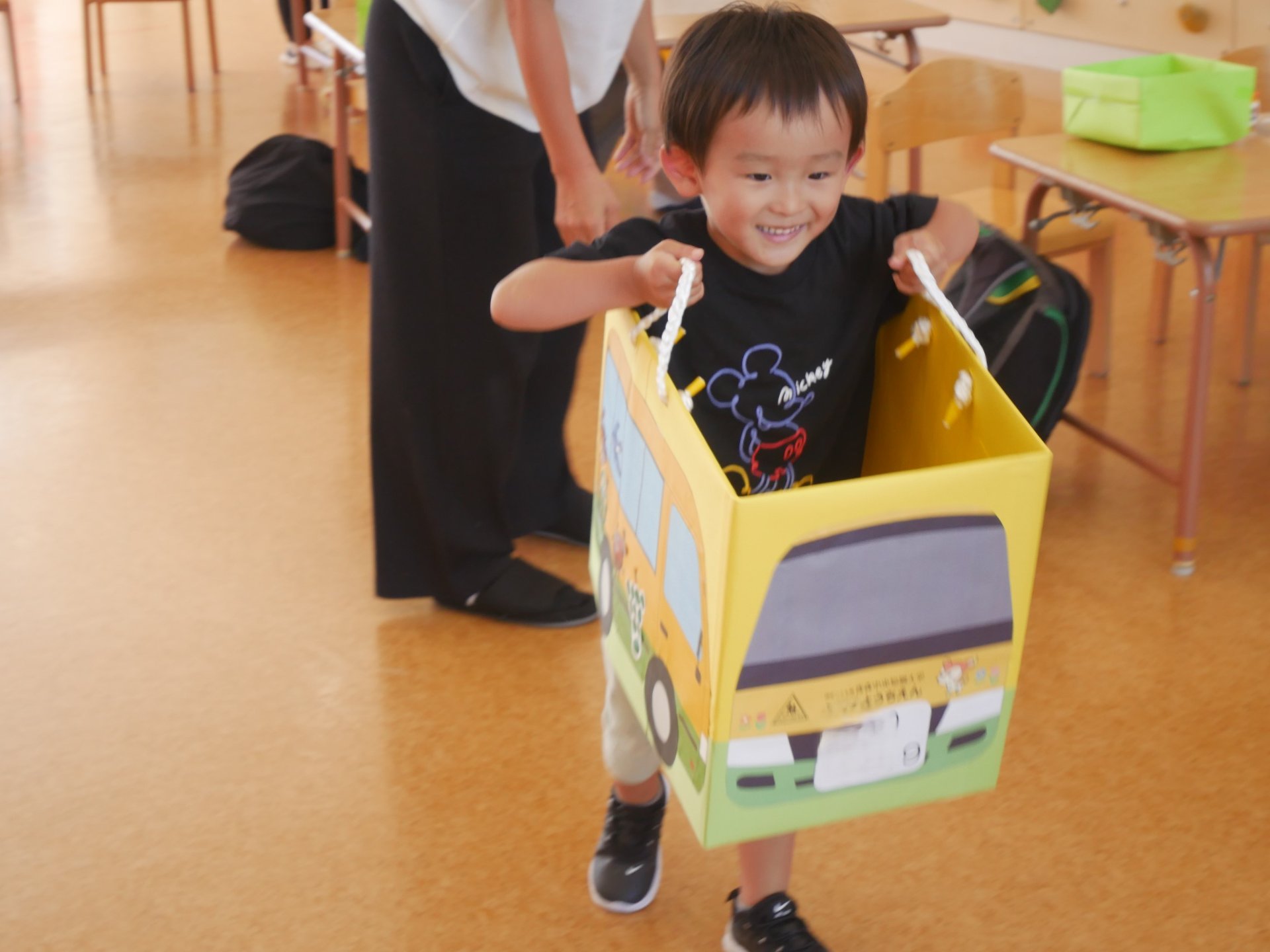 親子で遊ぼう～バスに乗って出発！！～