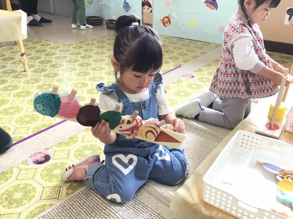 春の保育参観