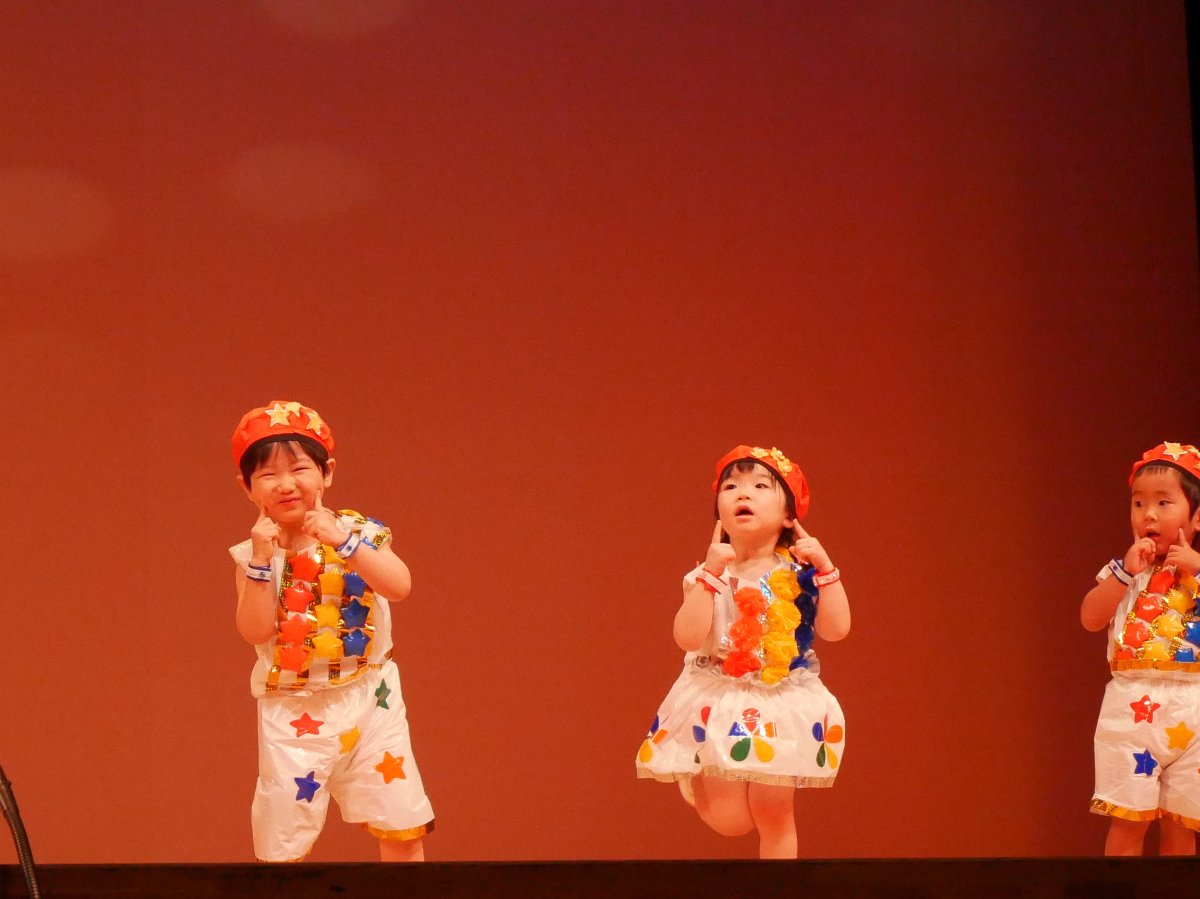 大成功！！感動のお遊戯会！！