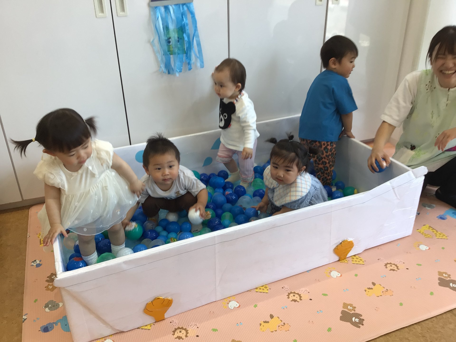 春の保育参観