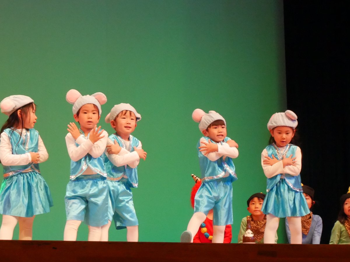 大成功！！感動のお遊戯会！！