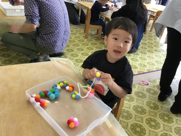 春の保育参観