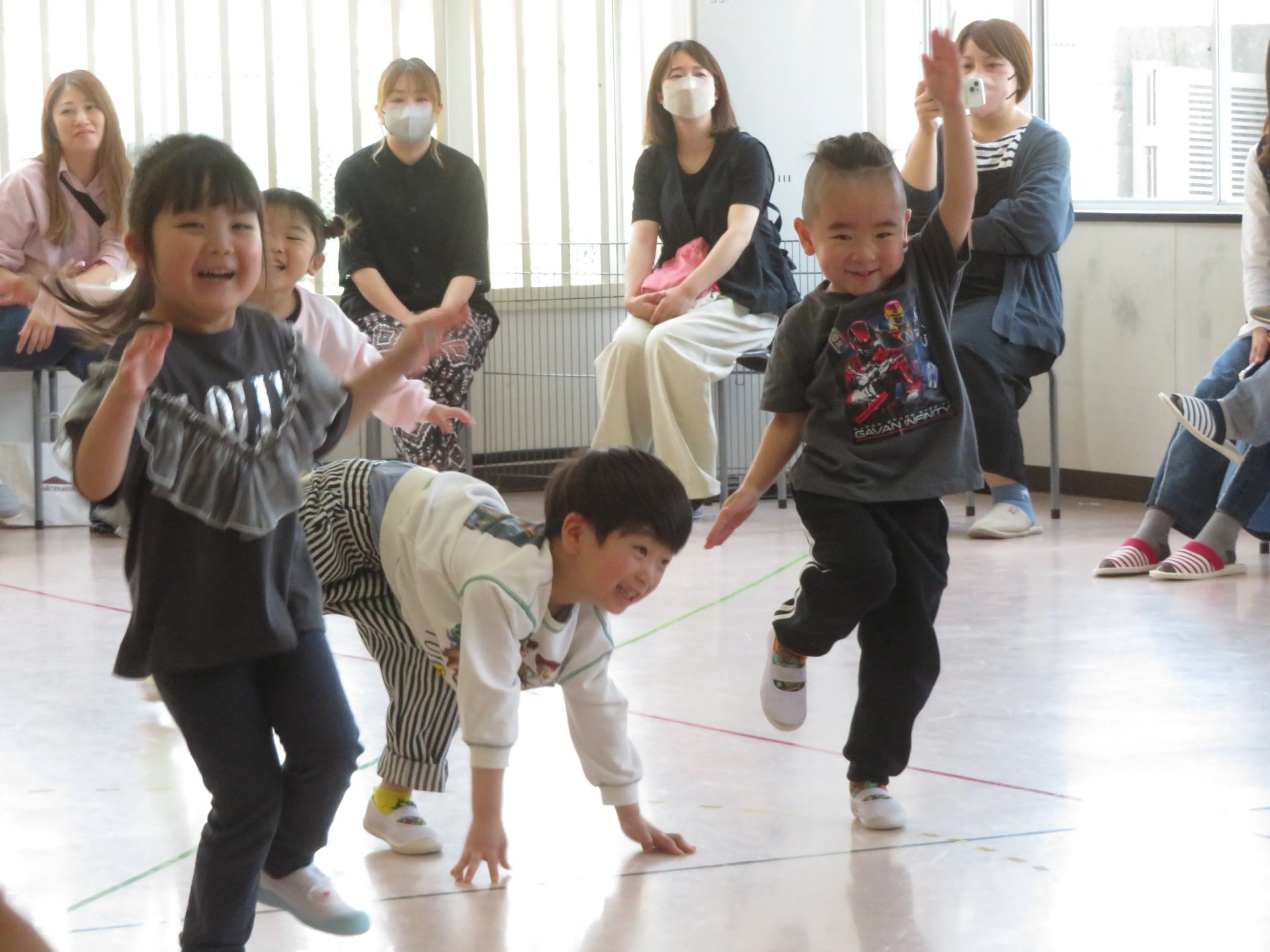年中　春の保育参観☆運動大好き♡みんなの『やってみたい』を叶えよう！