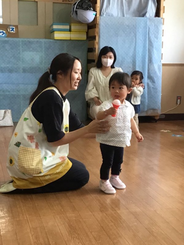 春の保育参観